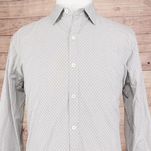 Zachary Prell Shirt Mens XL Pattern Button Down Long Sleeve Dress Shirt Casual - Picture 1 of 9
